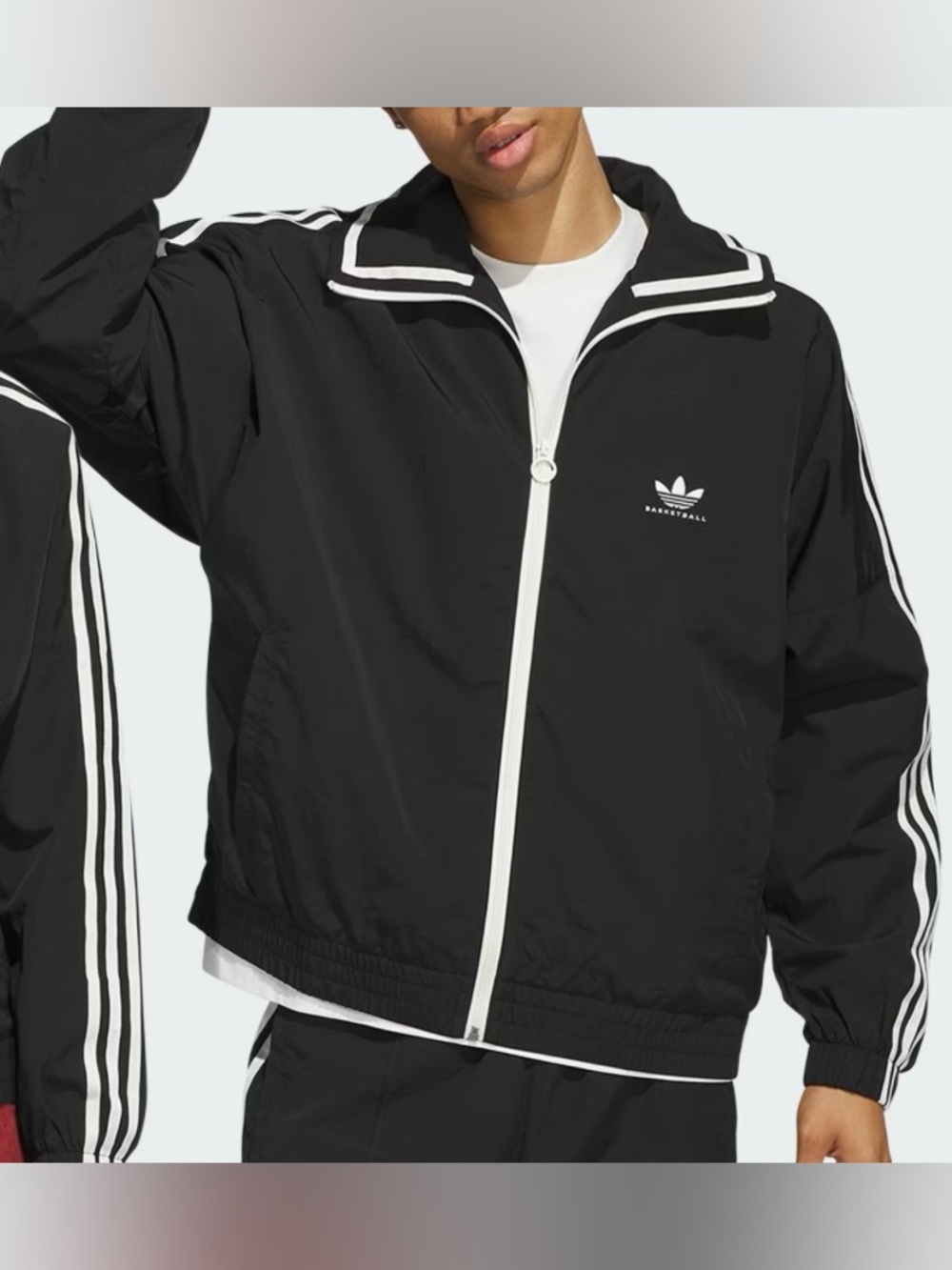 Adidas Shell Basketball Jacket XL NWT